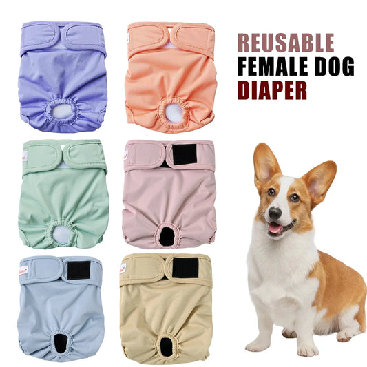 Reusable Leak-proof Female Dog Nappy